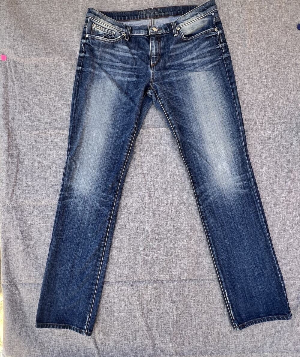 Joe’s Jeans The Best Friend Womens 31 Straight Leg Blue Denim Jeans Stretch
